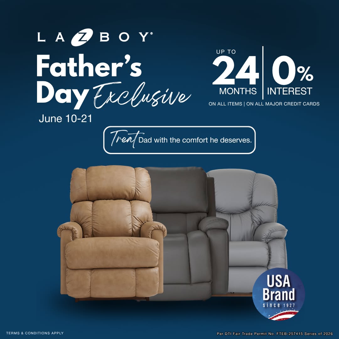La-Z-Boy of The Philippines Facebook ad