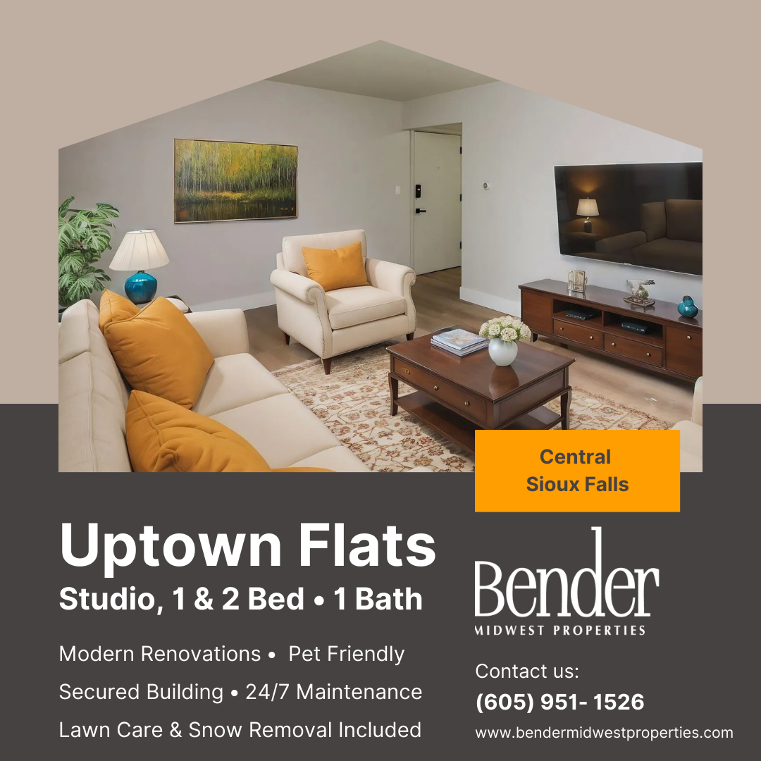 Bender Midwest Properties Facebook ad from Aug 22, 2025