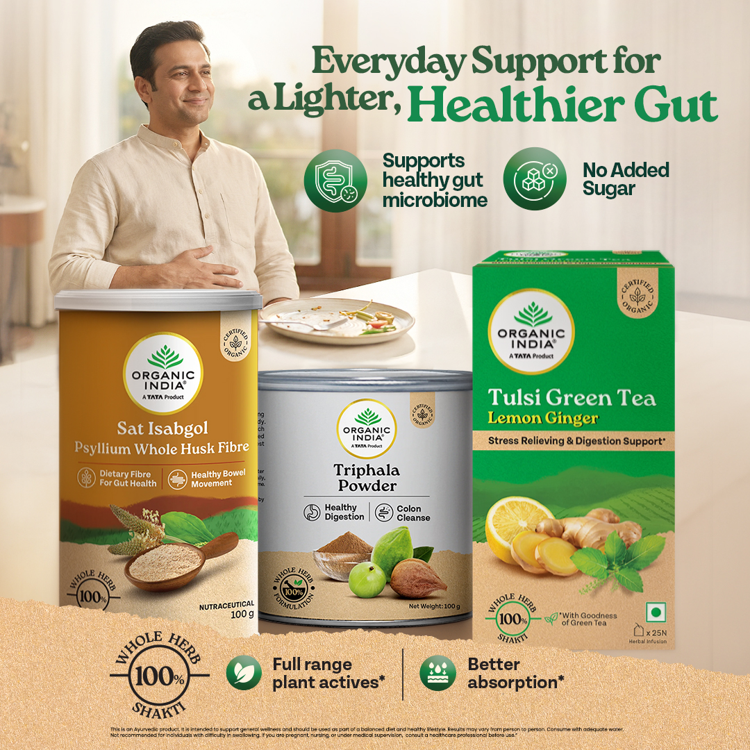 Organic India Facebook ad