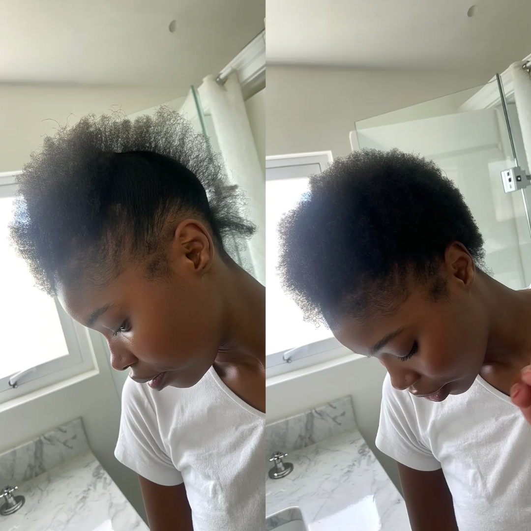 Keisha's Hair Journey Facebook ad