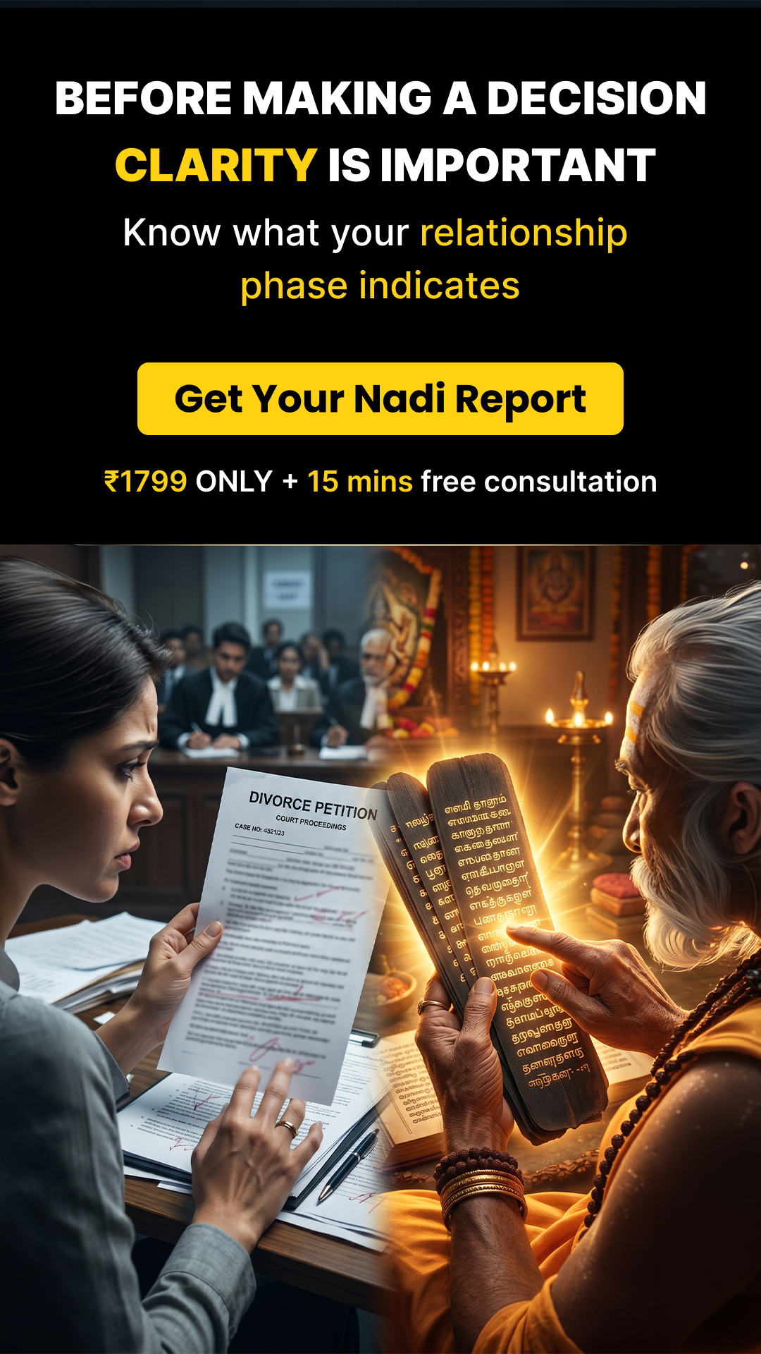 Nadi Astrology Insights Facebook ad