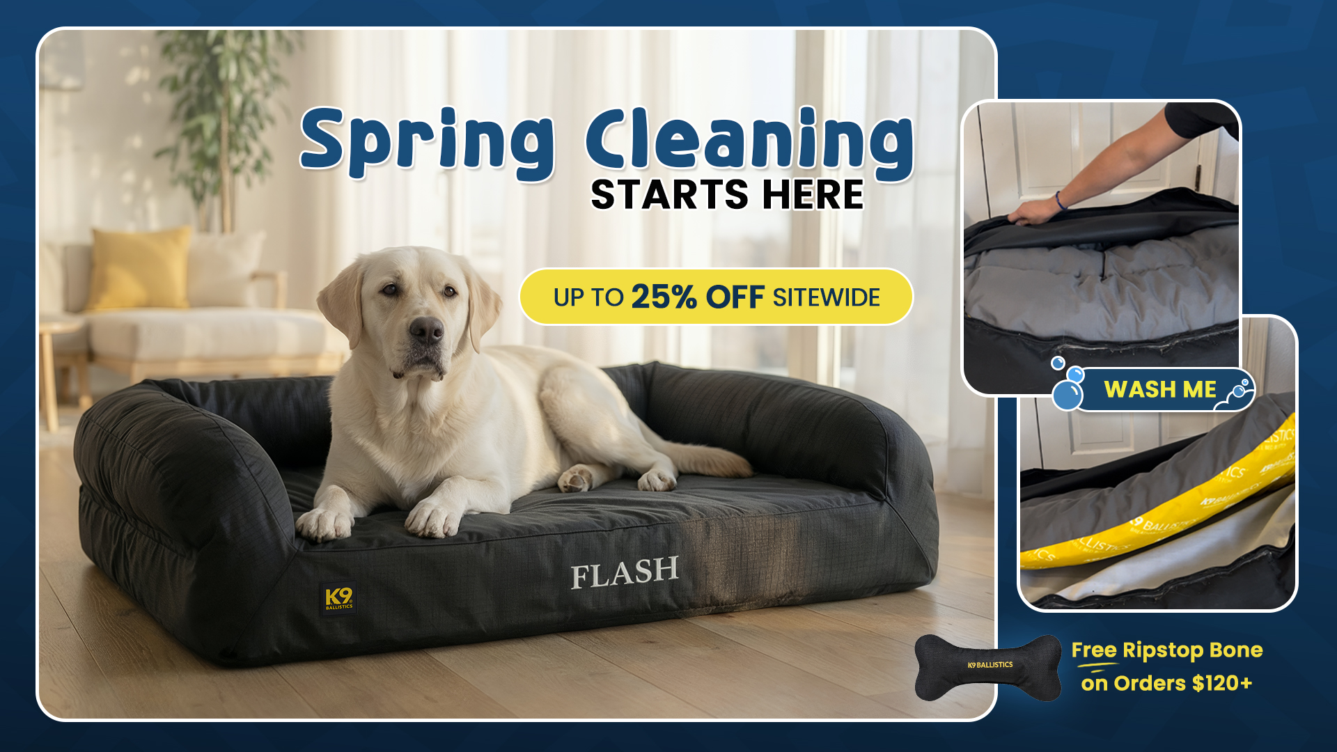 K9 Ballistics Dog Beds Facebook ad