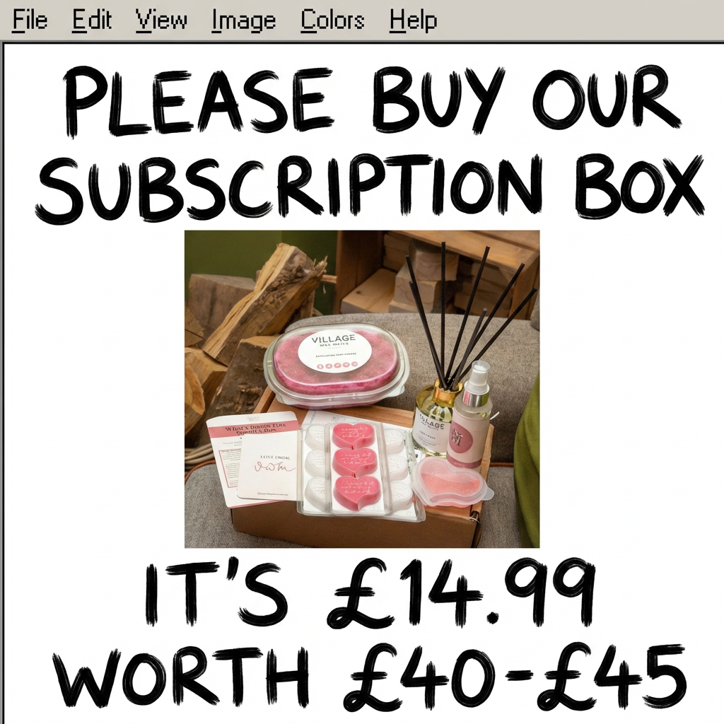 Village Wax Melts Facebook ad: Everything You Need For A Cosy Home