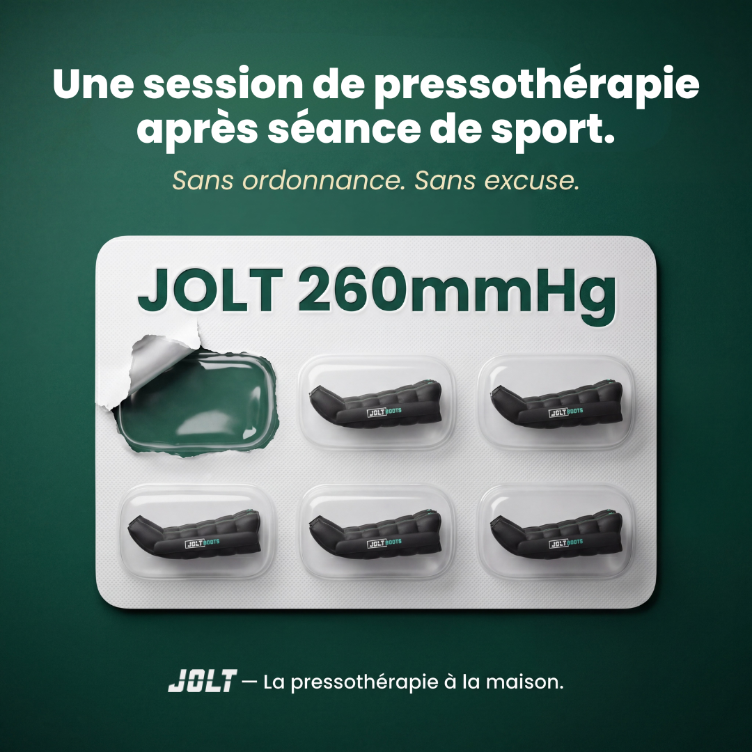 JOLT Recovery Facebook ad: Satisfait ou remboursé