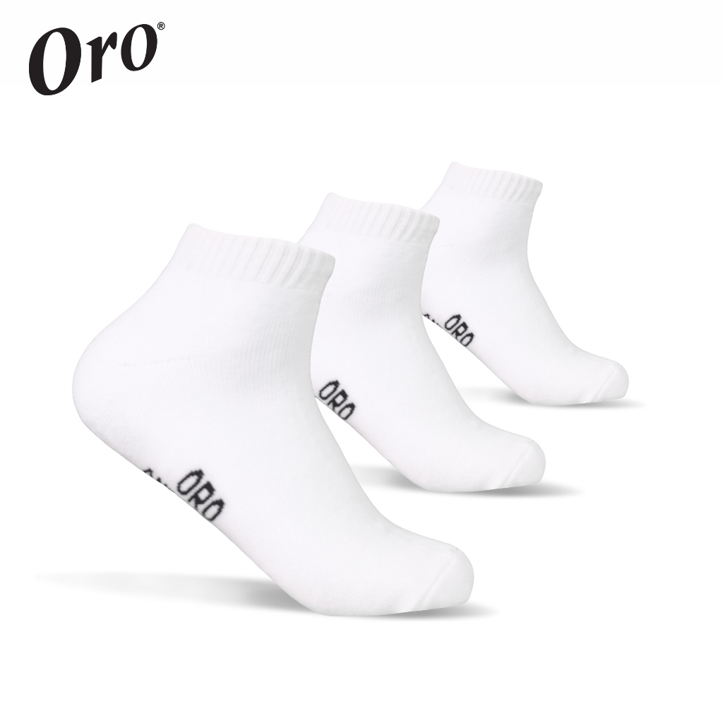 Oro socks Facebook ad: Comfort + quality + budget-friendly = ORO Anti-Odor…