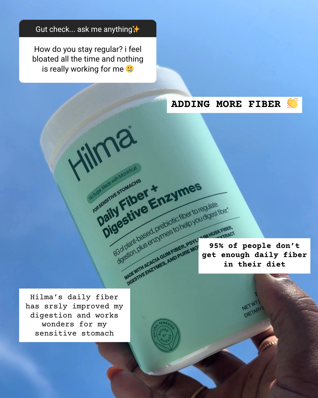 Hilma Facebook ad