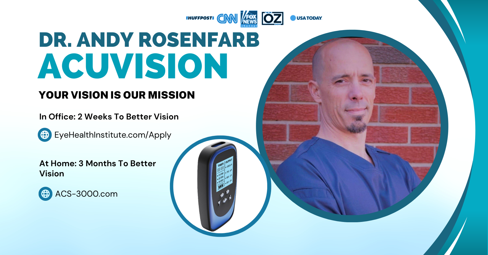 Dr. Andy Rosenfarb - AcuVision Vision Recovery System Facebook ad: Dr. Andy Rosenfarb's AcuVision Community
