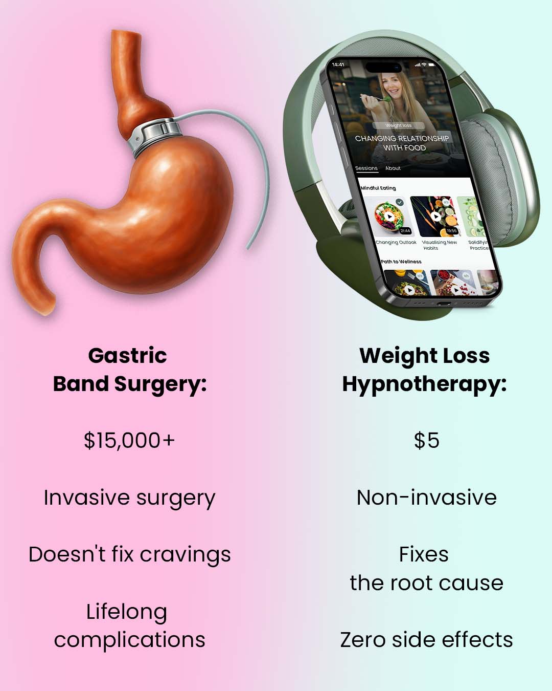 Hypnozio: power of hypnotherapy Facebook ad