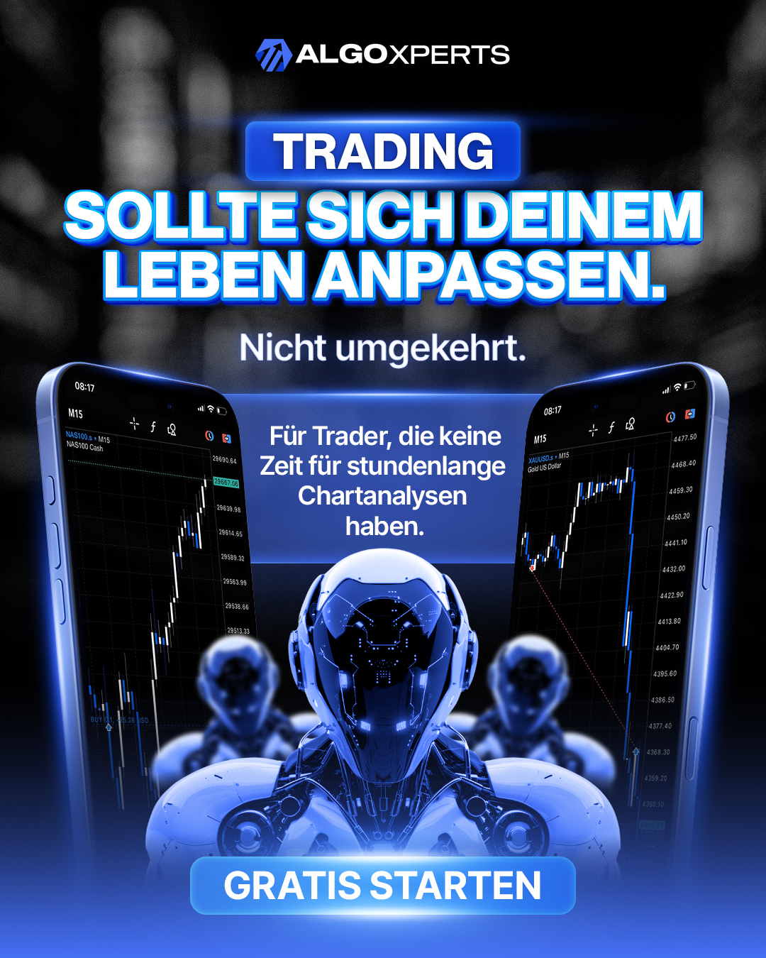 Algoxperts Facebook ad: Jetzt kostenlos starten
