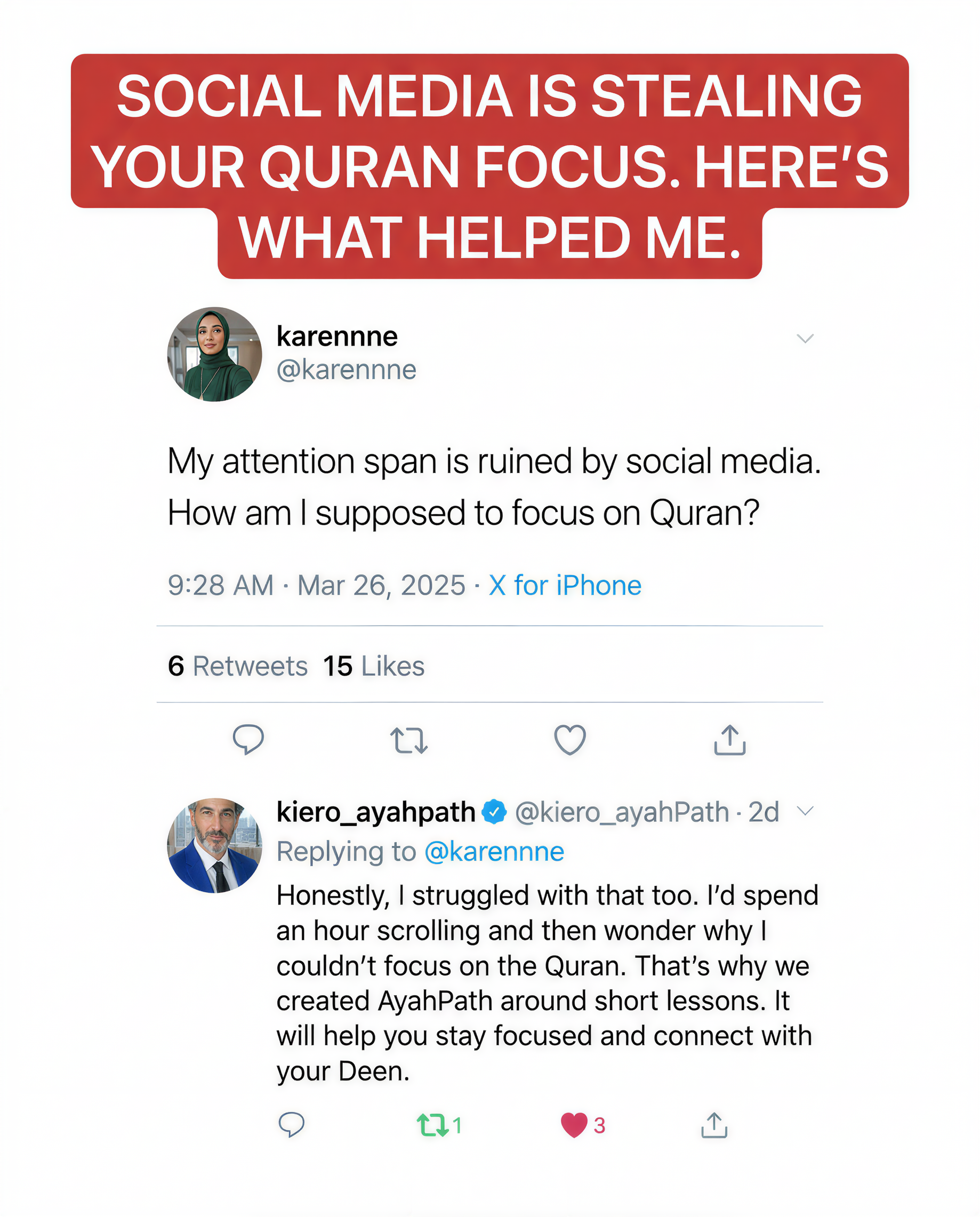 Imam Advice Daily Facebook ad