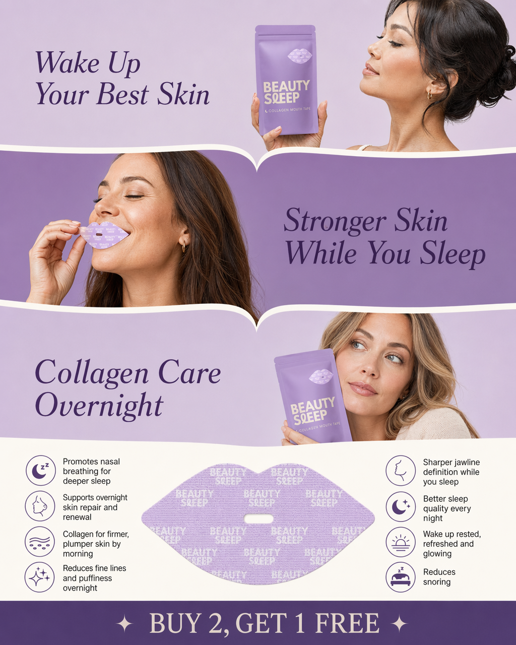 Beauty Sleep Facebook ad