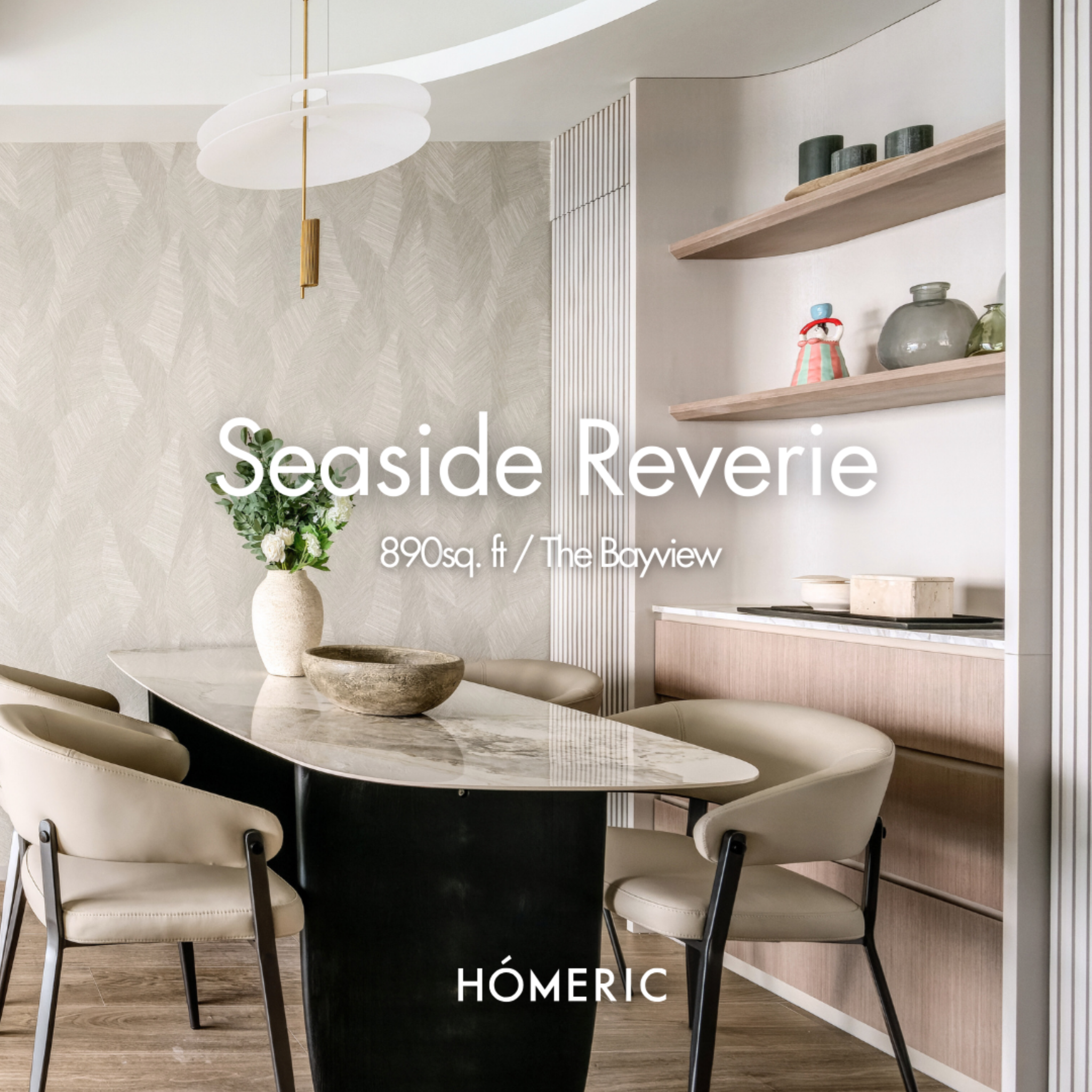 Homeric Interior Design Facebook ad: 【Seaside Reverie】土瓜灣港圖灣