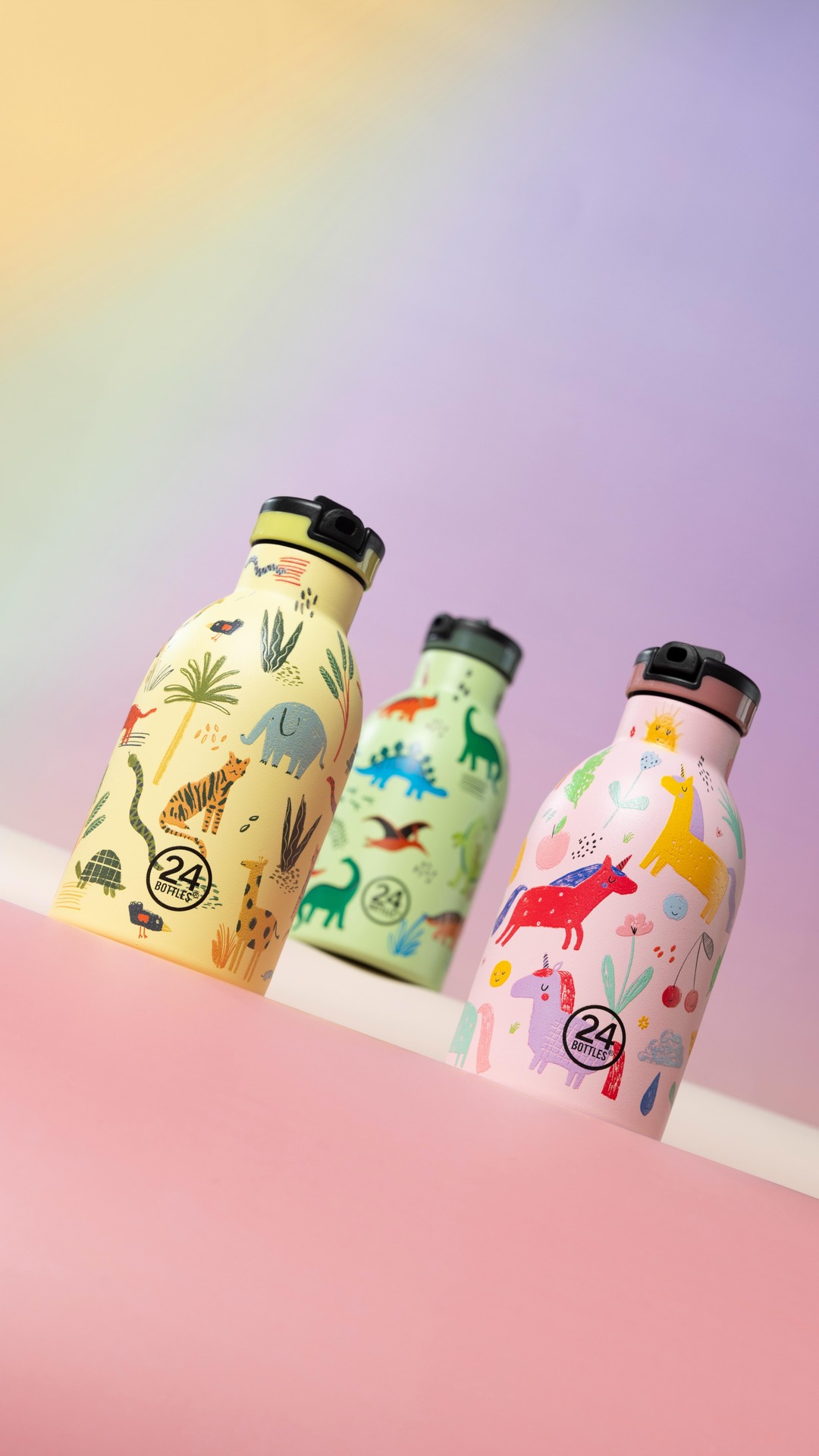 24 Bottles TR Facebook ad: Well, meet the Kids Insulated Bottle- effortless hydration…