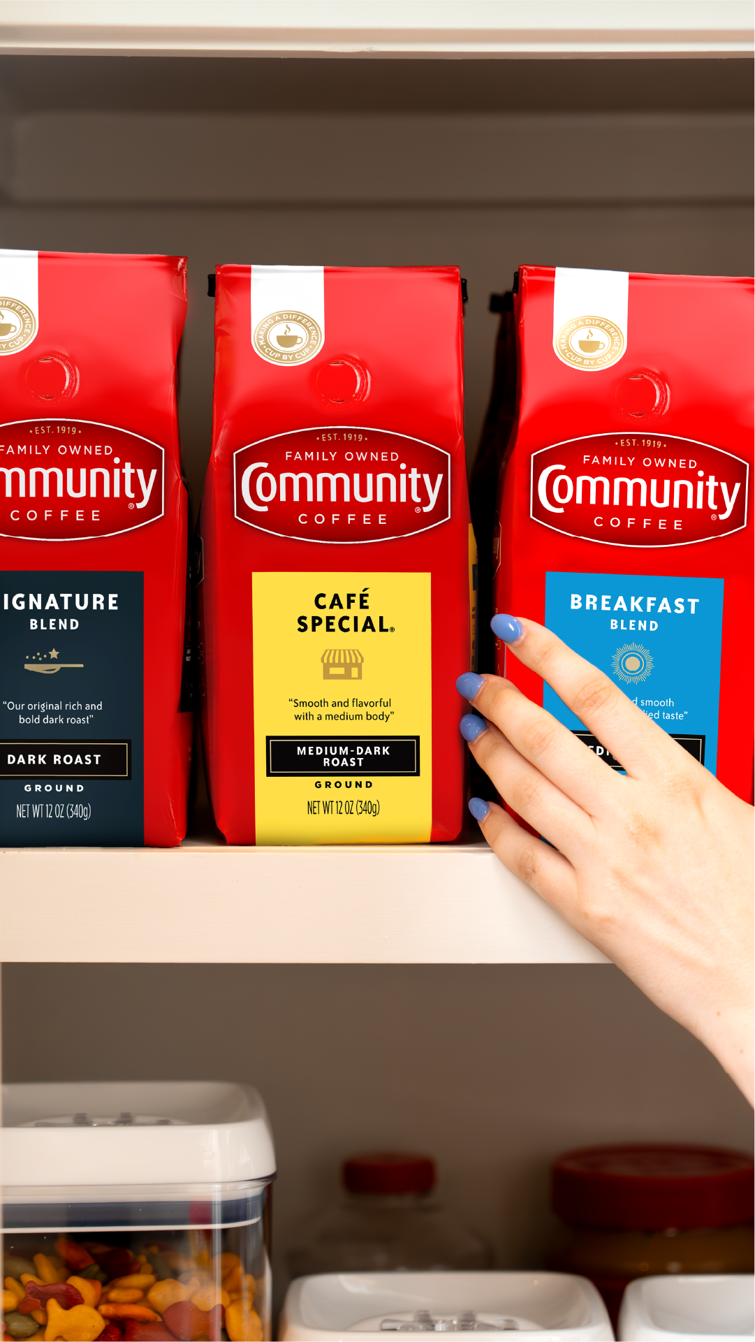 Community Coffee Facebook ad