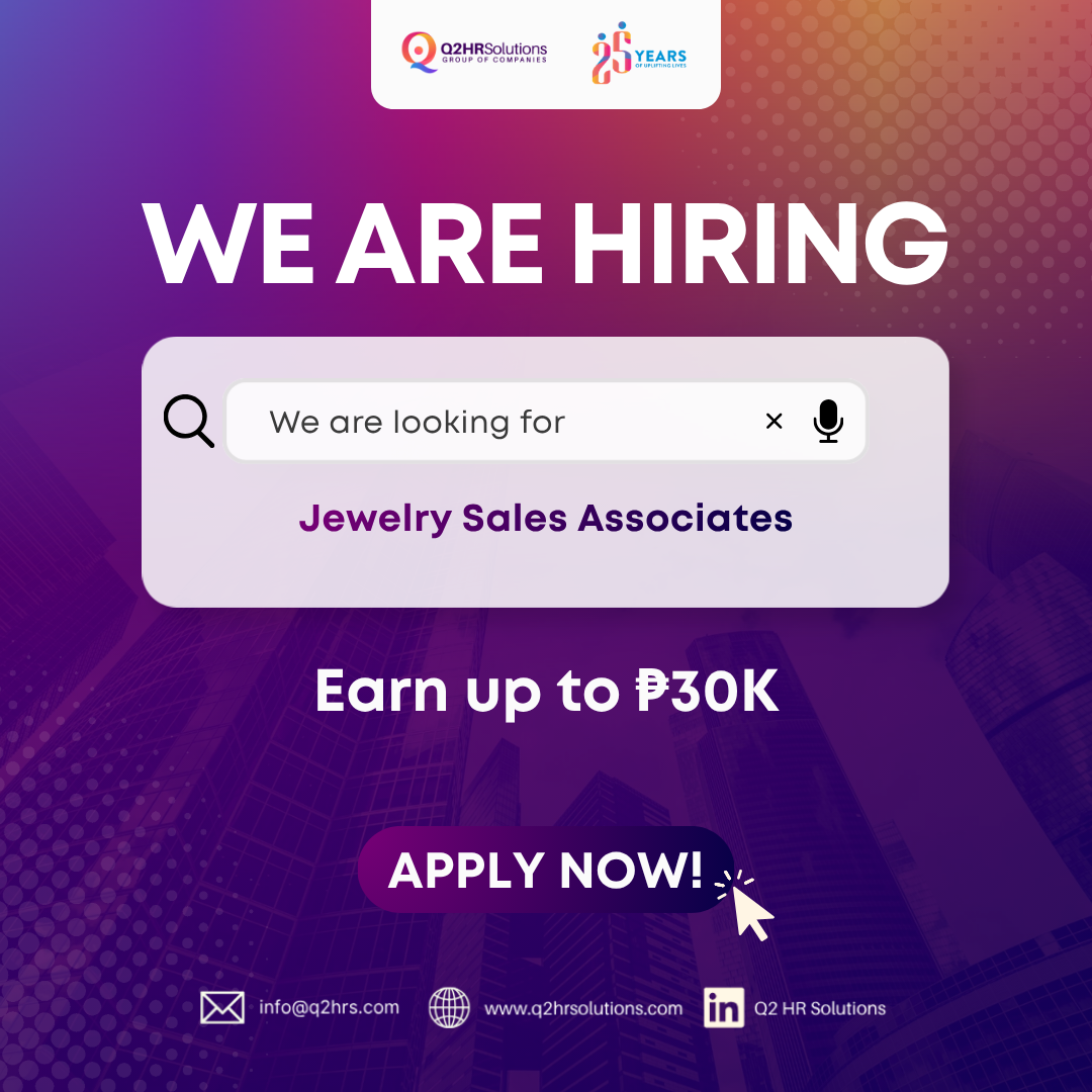 Careers at Q2HR Facebook ad: Want to Work in Luxury Retail?