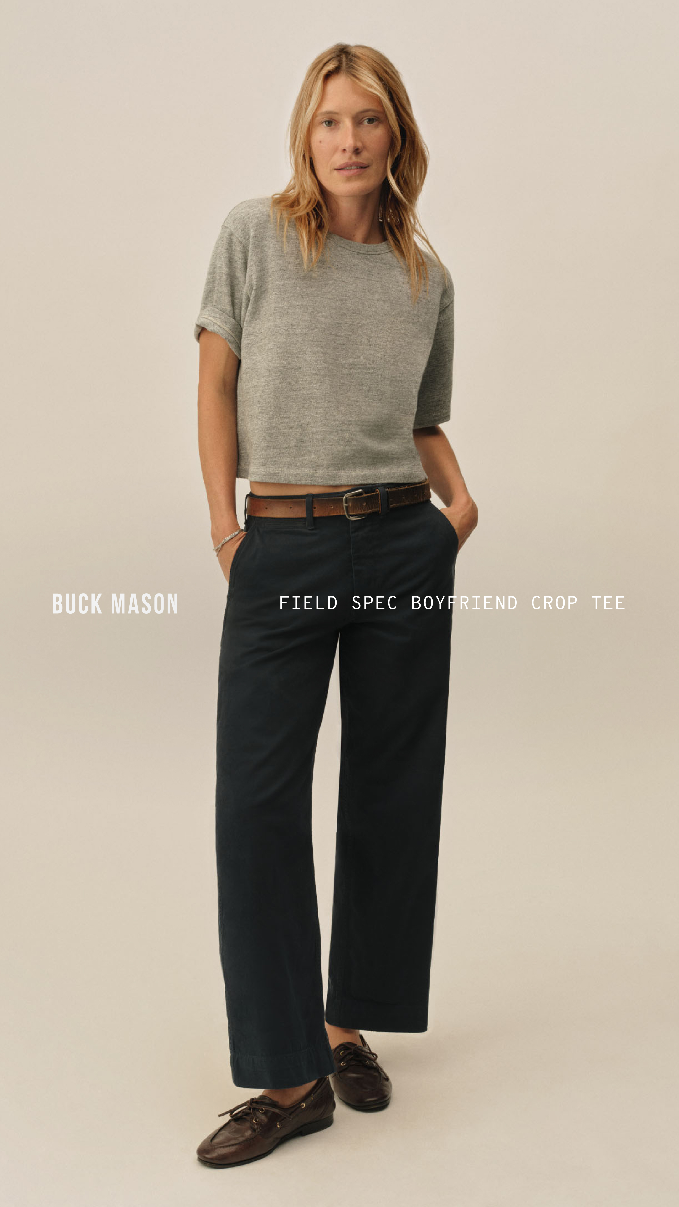 Buck Mason Women's Facebook ad