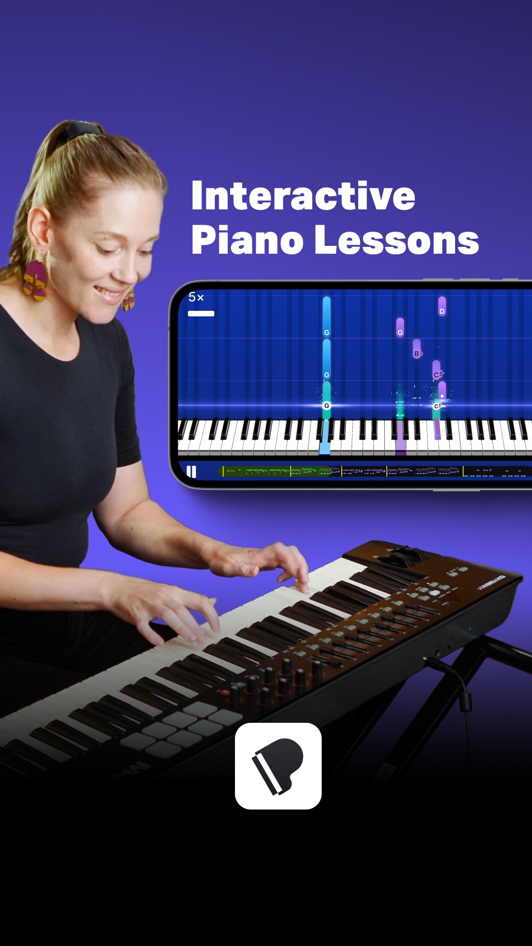 Yousician Facebook ad