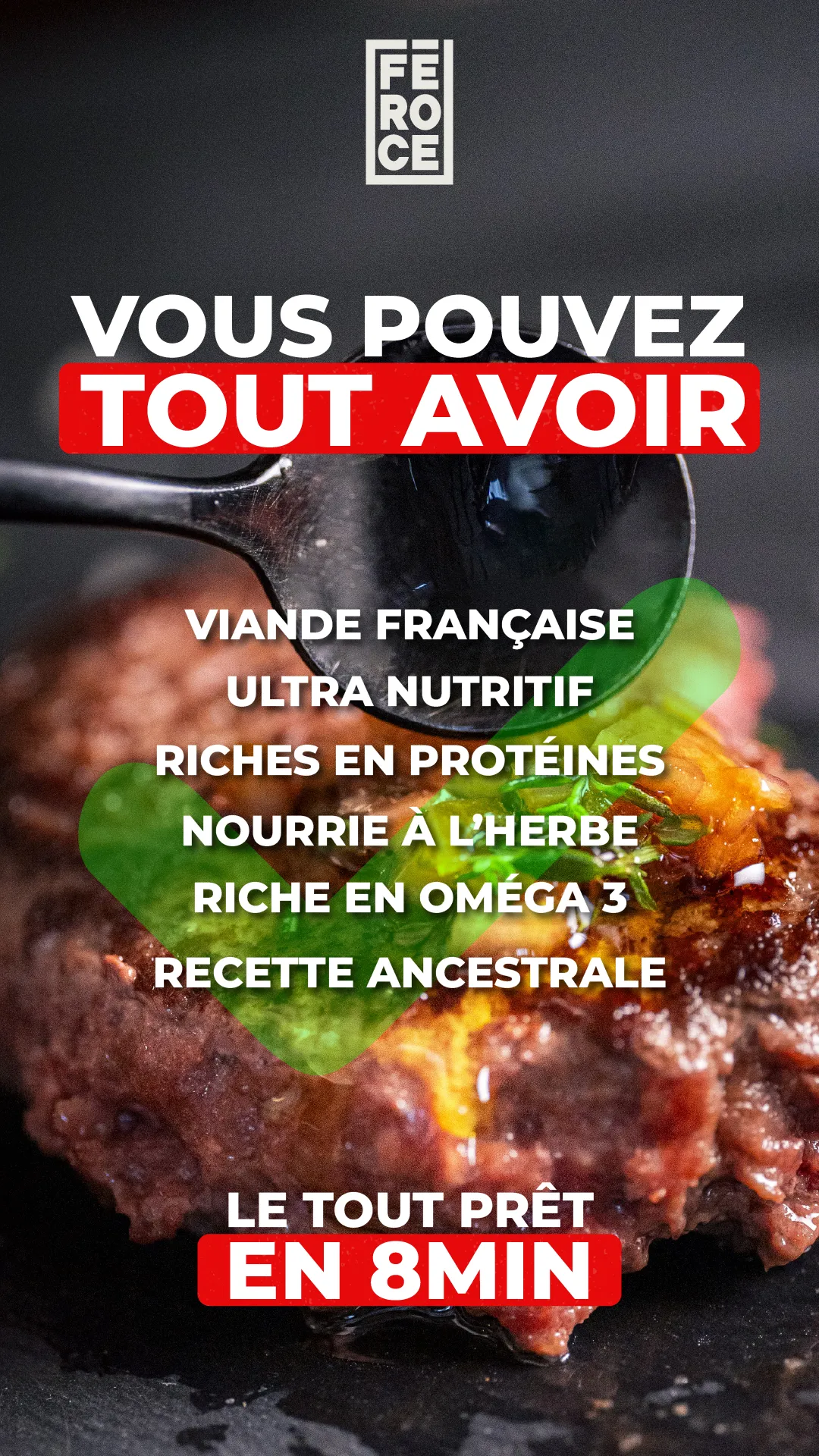 Féroce Facebook ad from Jul 22, 2026