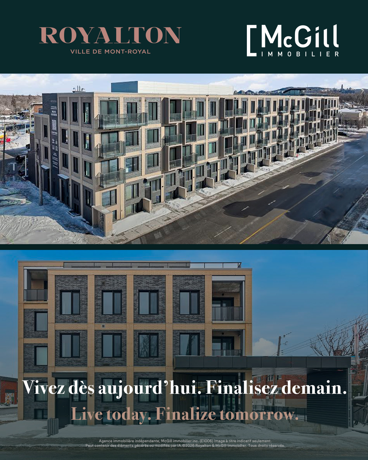 McGill immobilier / McGill Real Estate Facebook ad: ๐๐๐๐๐๐๐๐ Condos & maisons de ville