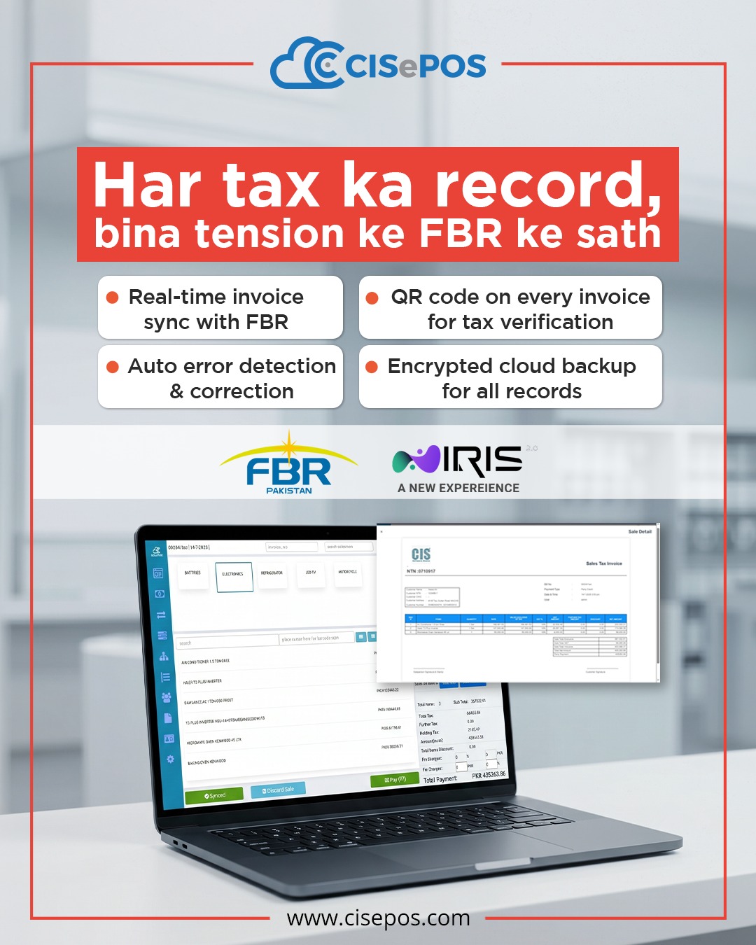 CISePOS Facebook ad
