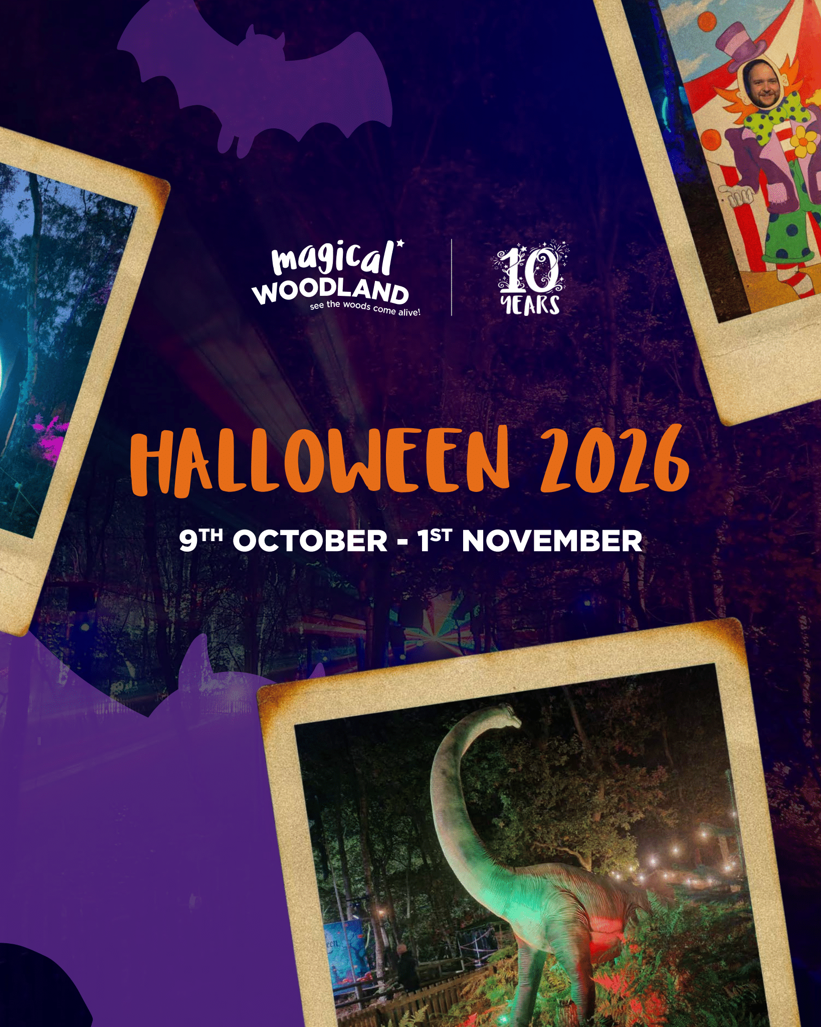 Magical Woodland Facebook ad: Searching for a Halloween the whole family will…