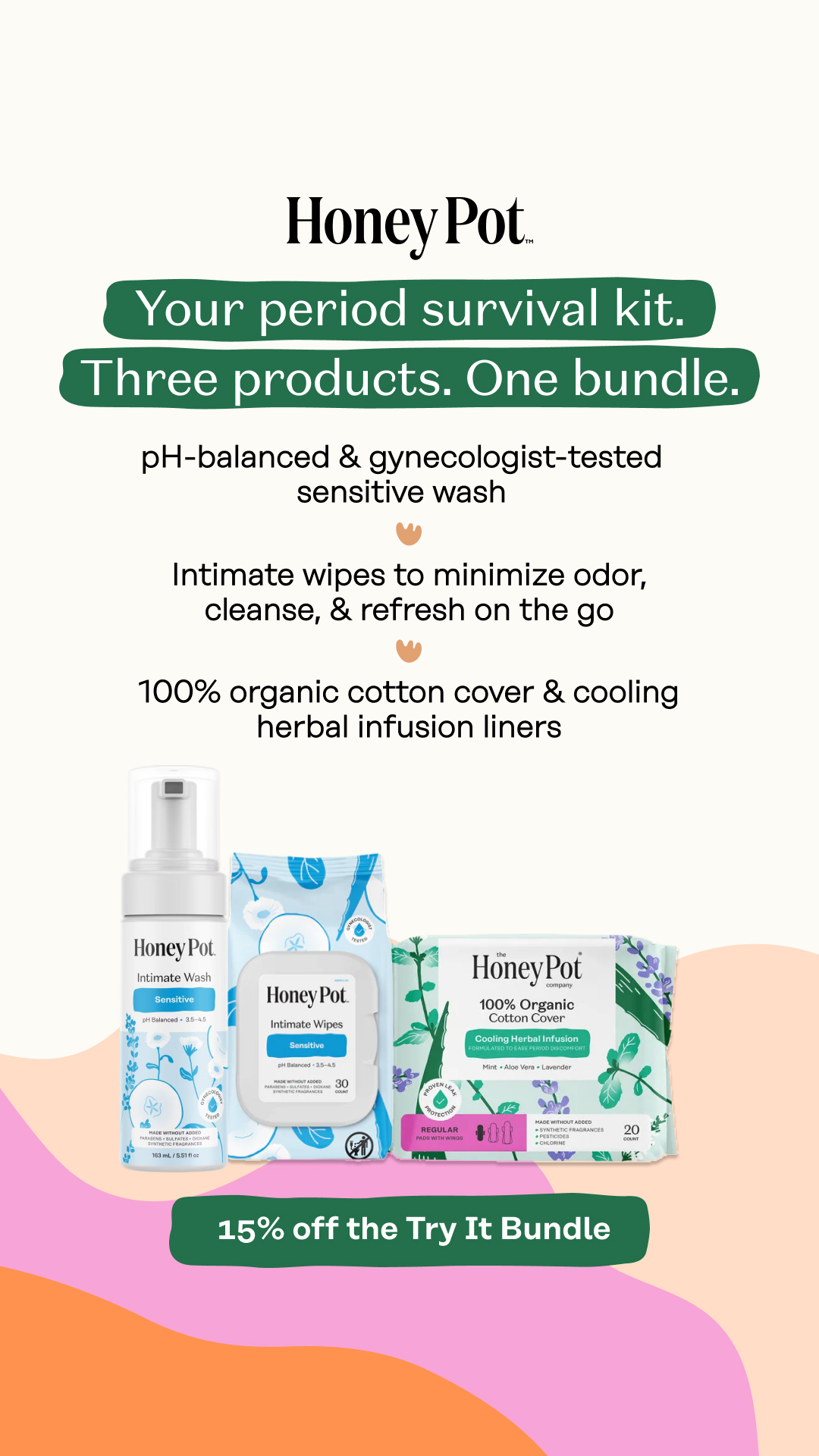 The Honey Pot Company Facebook ad