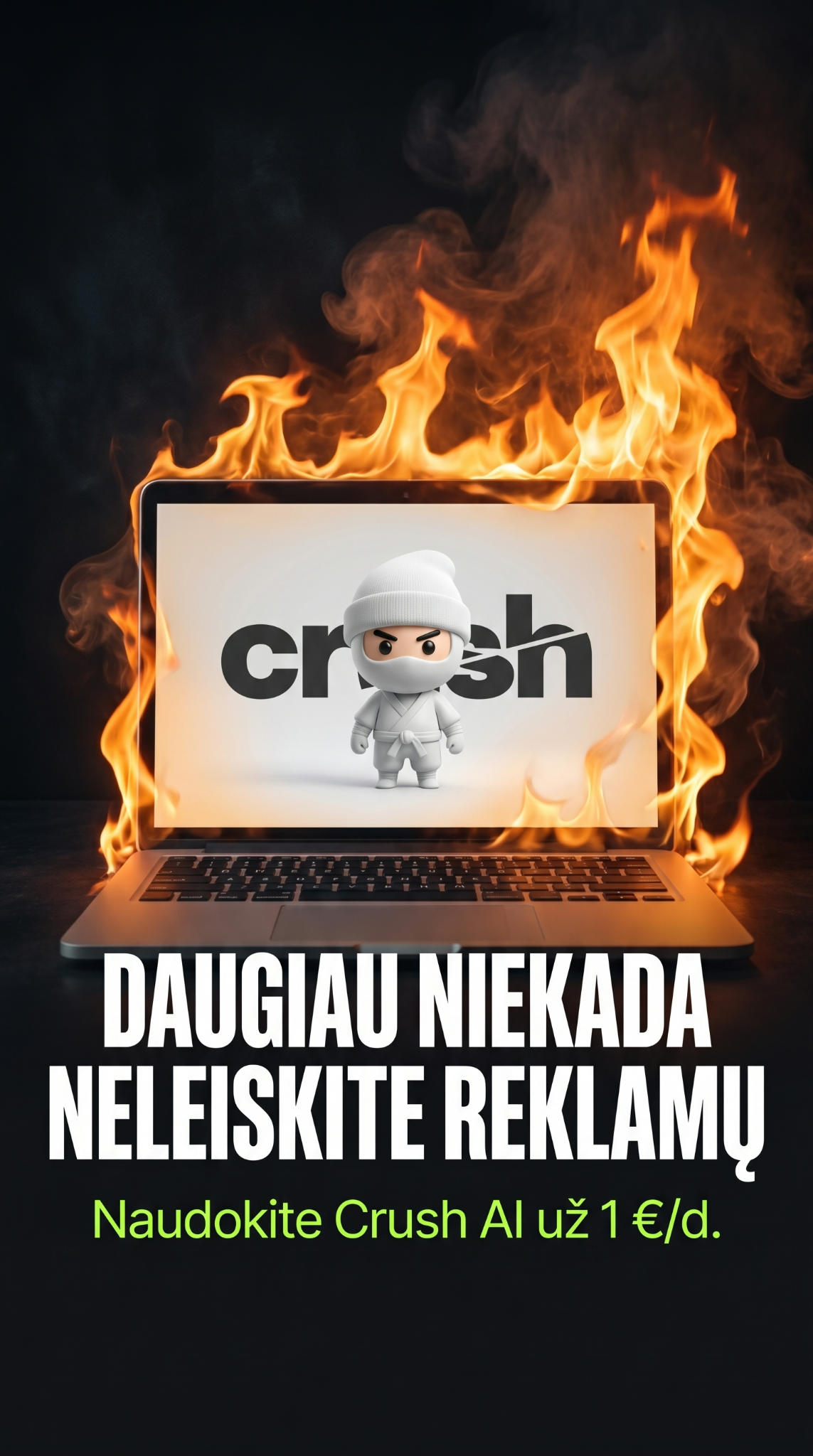 trycrush.ai Facebook ad