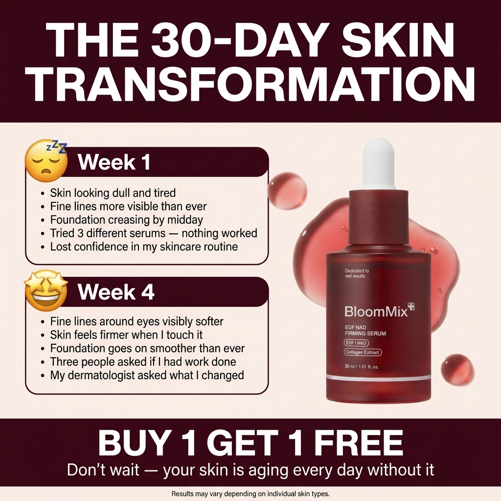 BloomMix Facebook ad: Limited Time, Buy 1 Get 1 Free