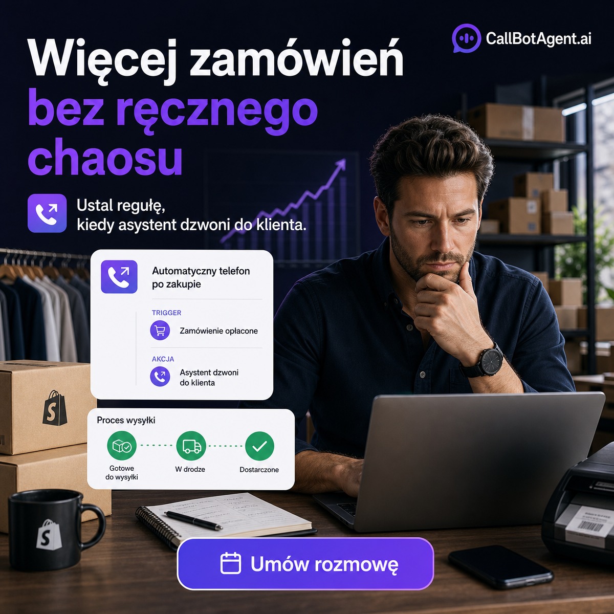 Callbotagent Facebook ad