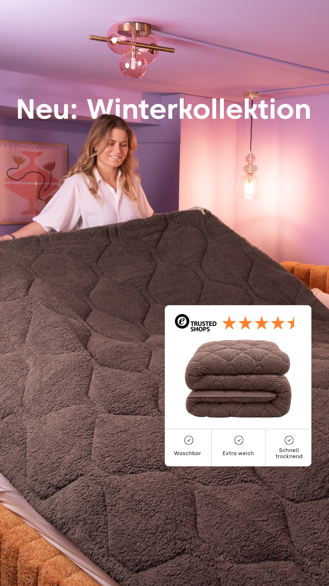 Thehappybed.de Facebook ad