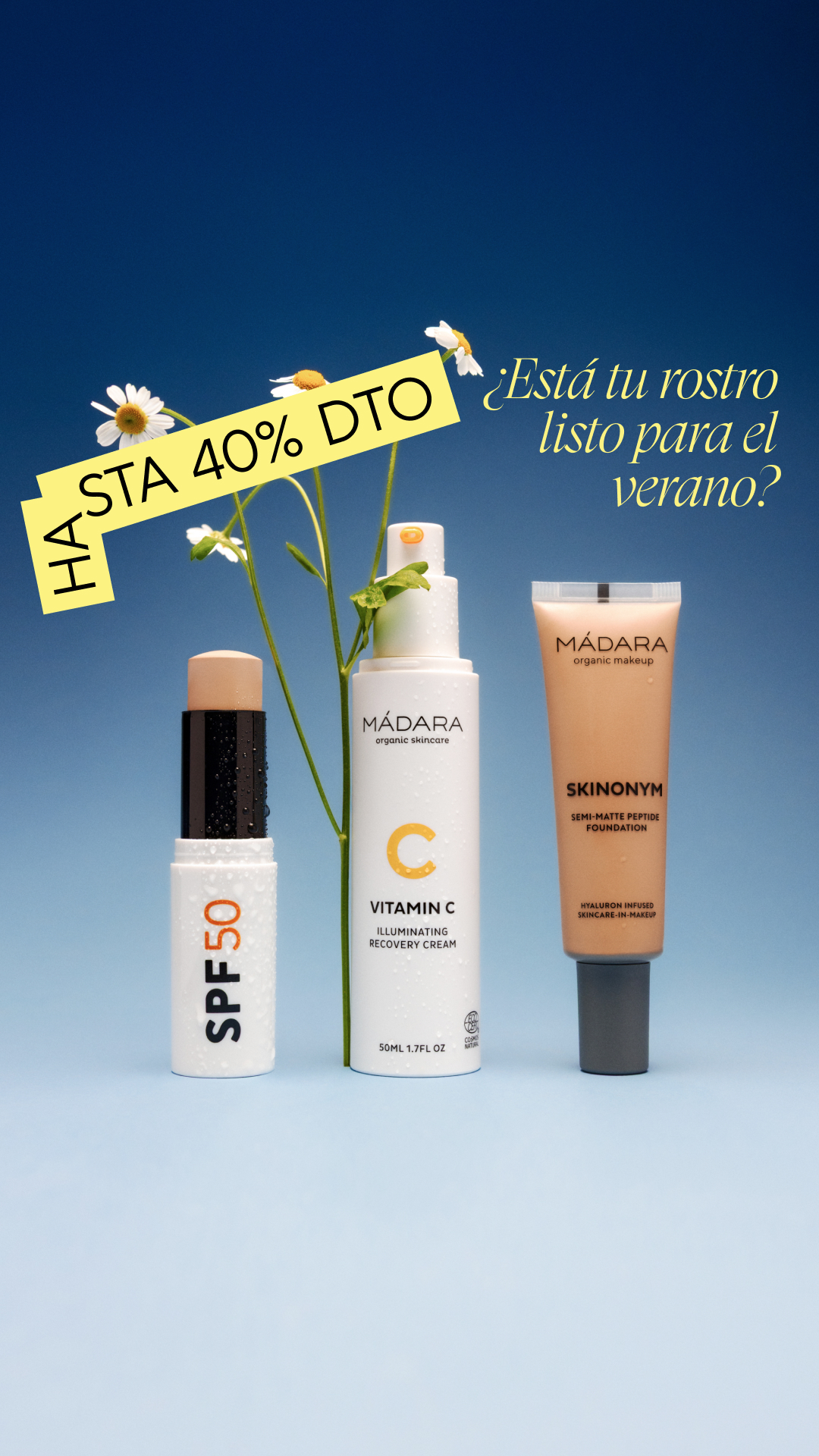 Mádara Organic Skincare Facebook ad