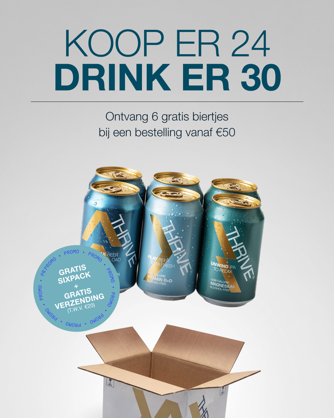 Thrive Beer Facebook ad
