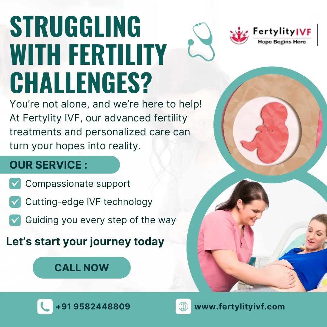Fertylity IVF Facebook ad: Chat with us +91 95824 48809