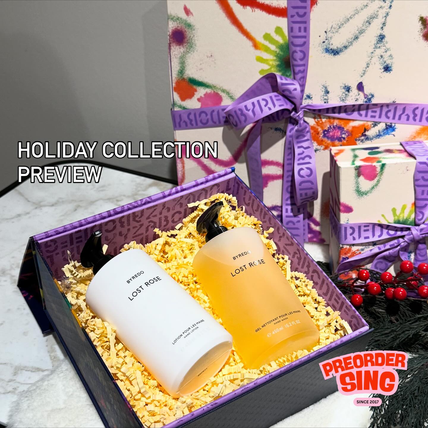 Preordersing Facebook ad: Popped by the Escentials holiday press event last…
