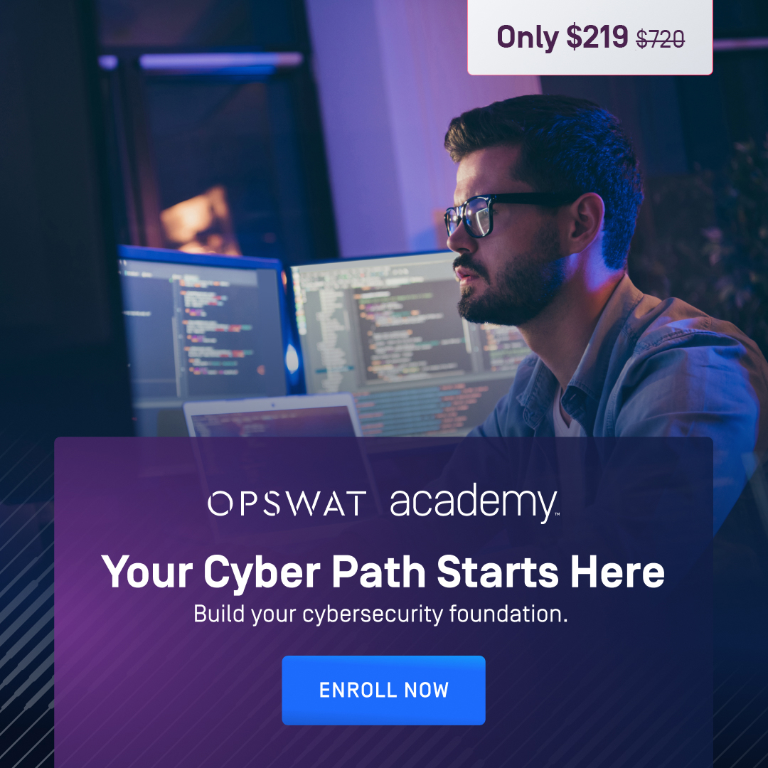 OPSWATAcademy Facebook ad