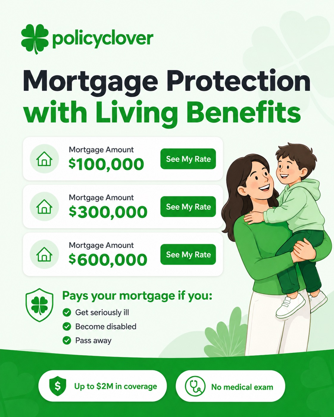 PolicyClover Facebook ad