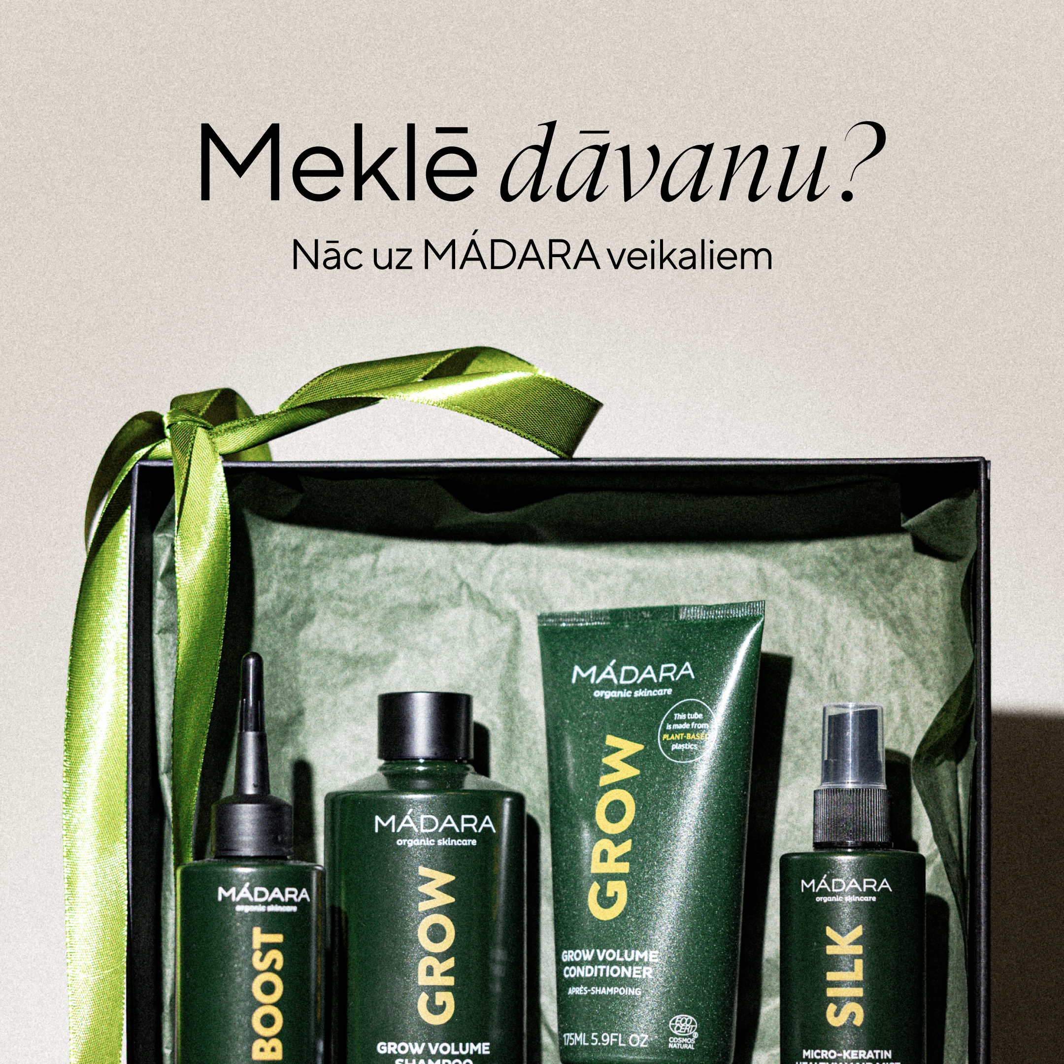 Mádara Organic Skincare Facebook ad