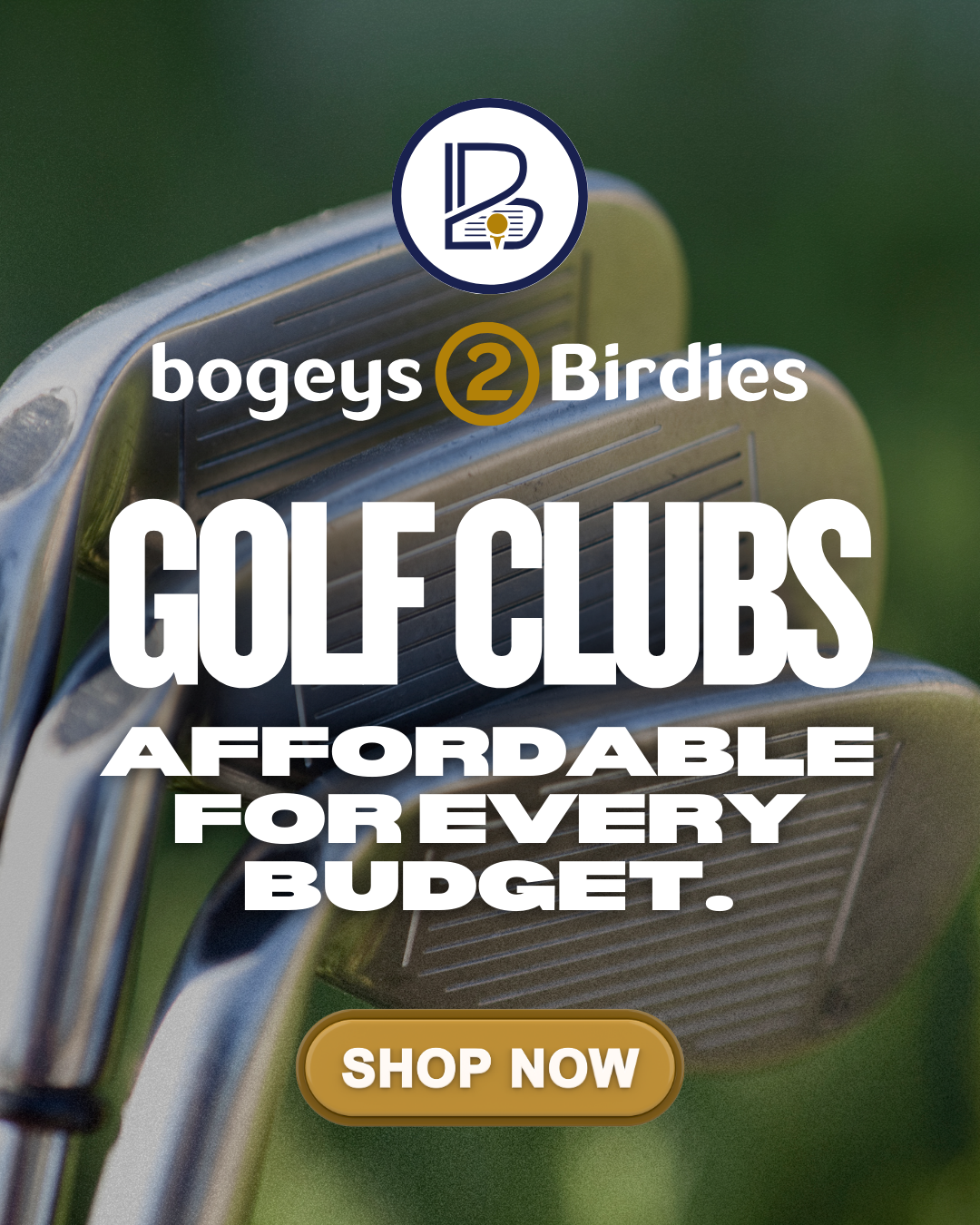 bogeys2Birdies Facebook ad from Oct 5, 2025