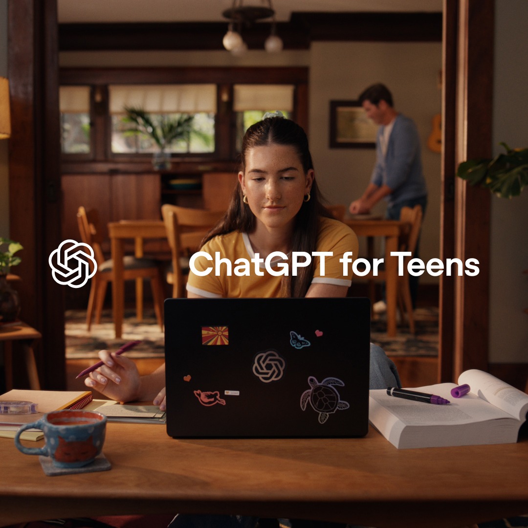 OpenAI Facebook ad: ChatGPT for Teens