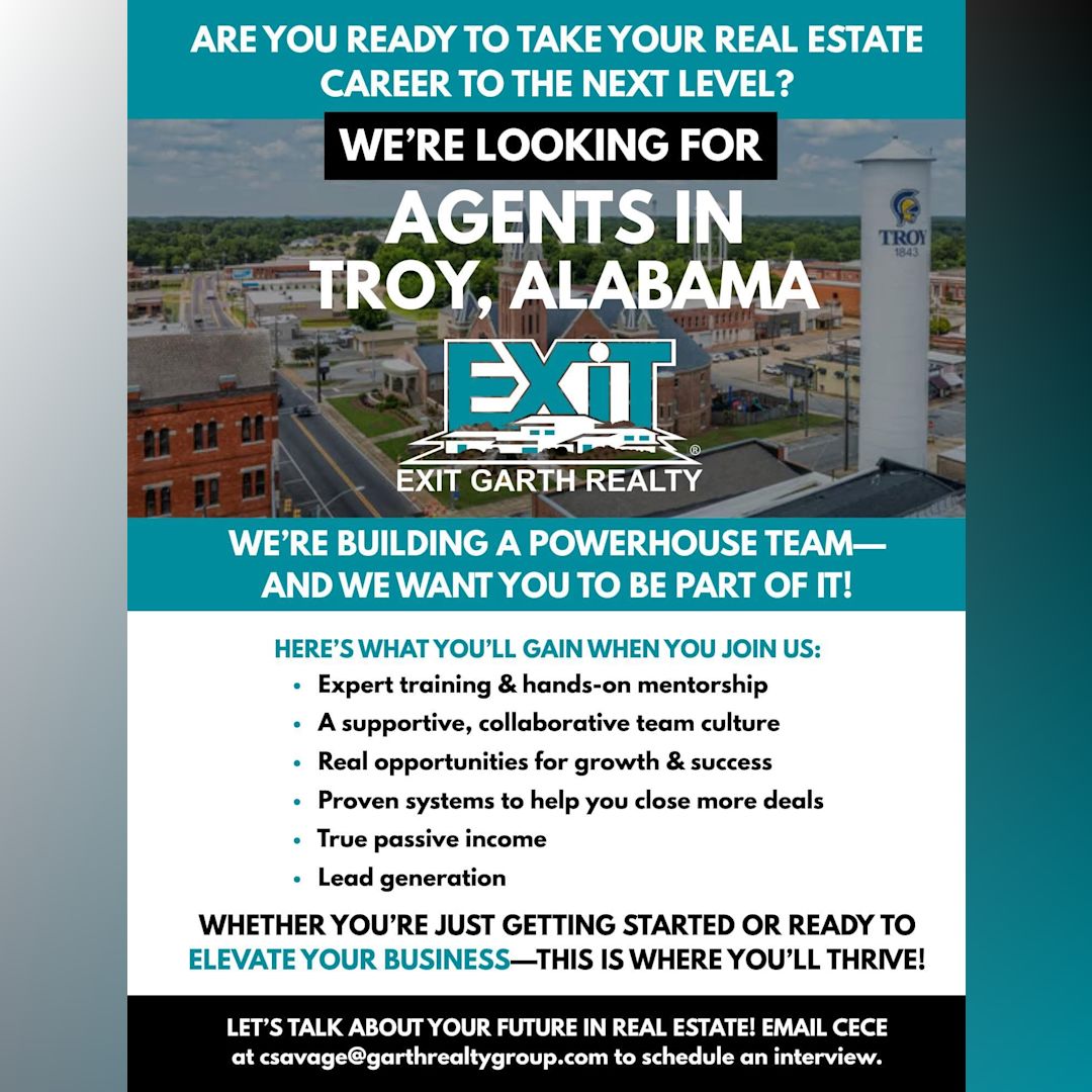 EXIT Garth Realty Facebook ad from Mar 7, 2026