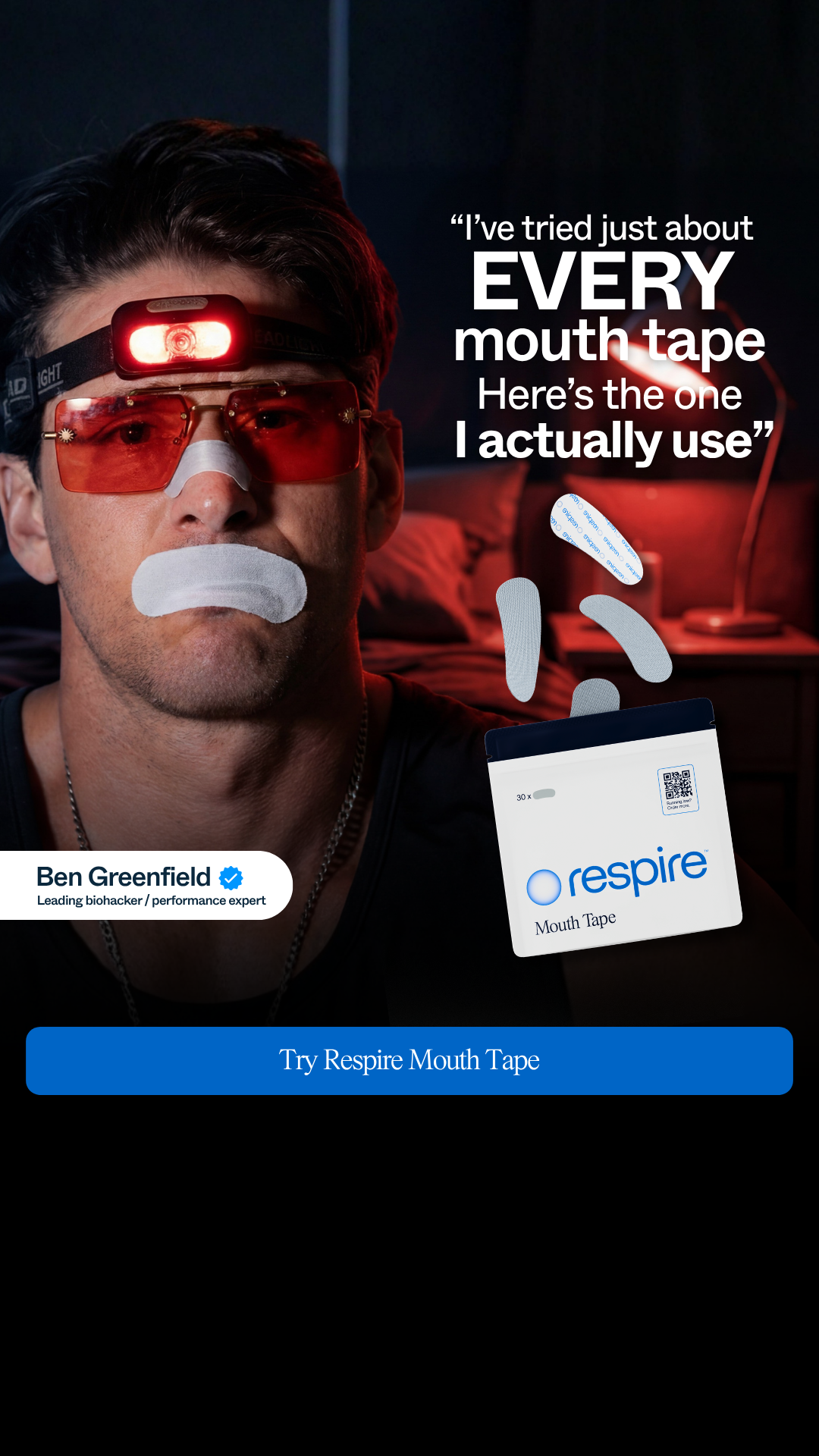 Ben Greenfield Fitness Facebook ad