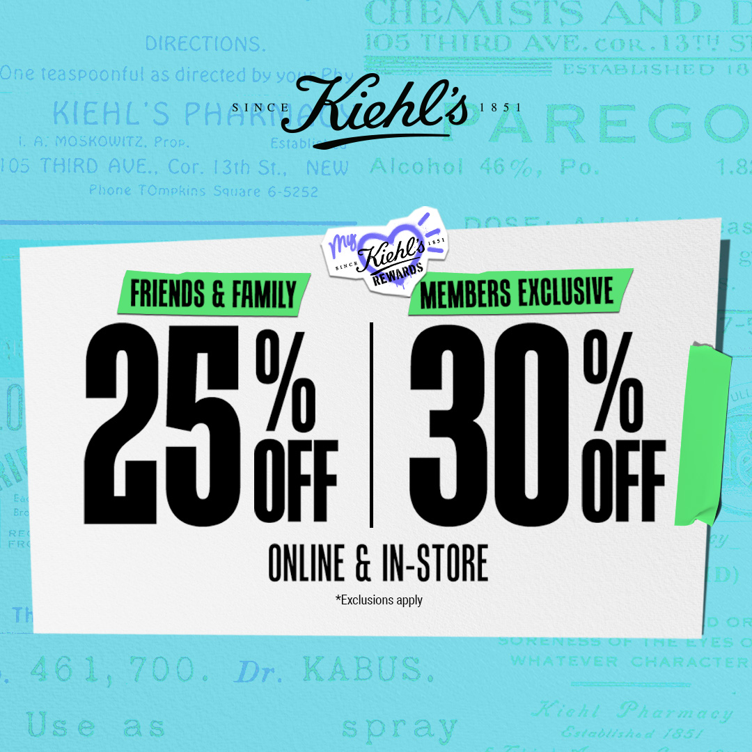 Kiehl's Facebook ad