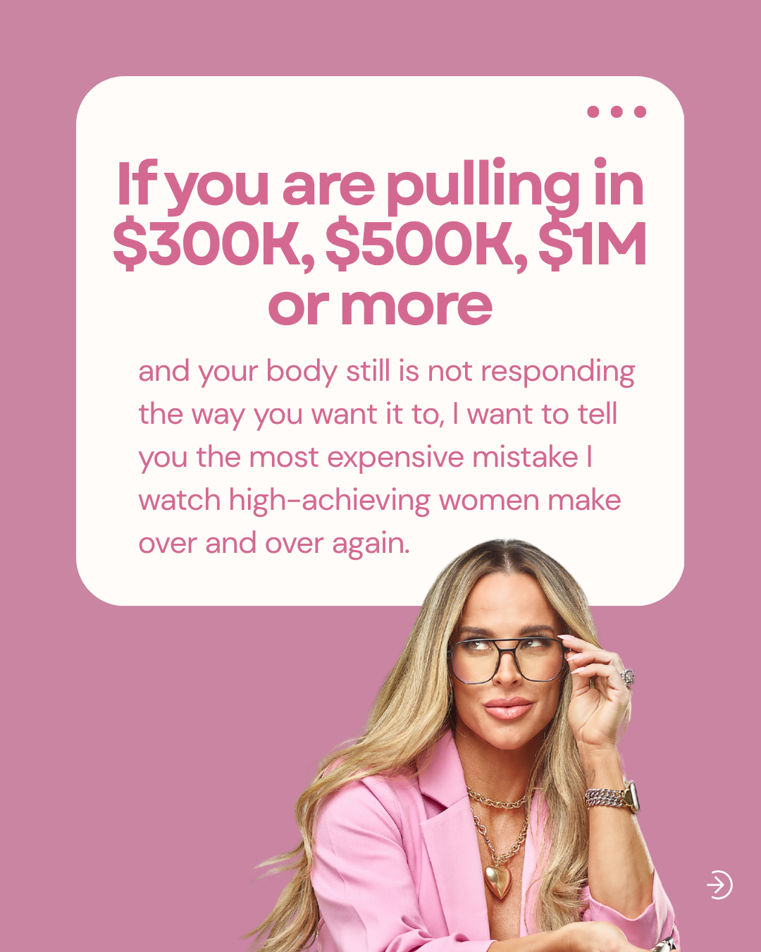 Mojo Fit Co Facebook ad: If you're a successful, busy woman heading into…