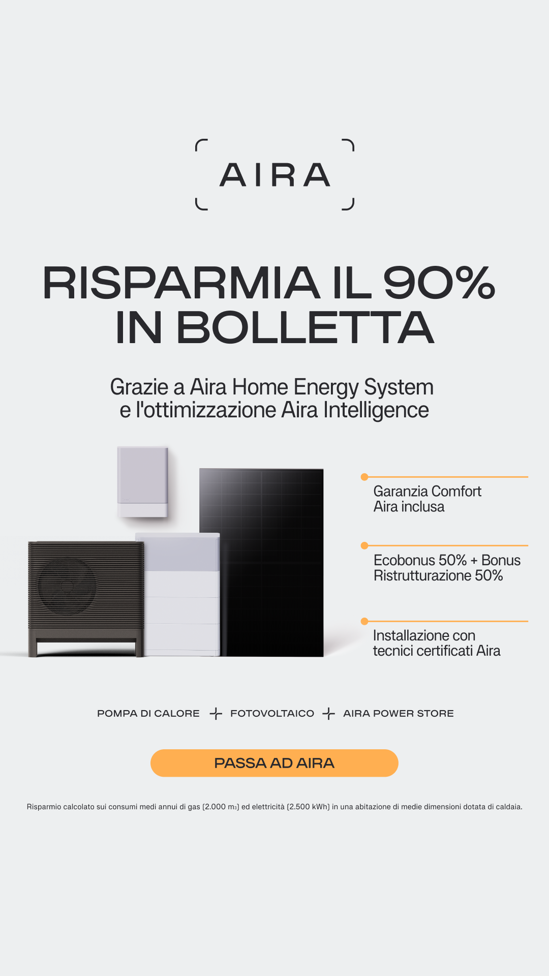 Aira Italia Facebook ad