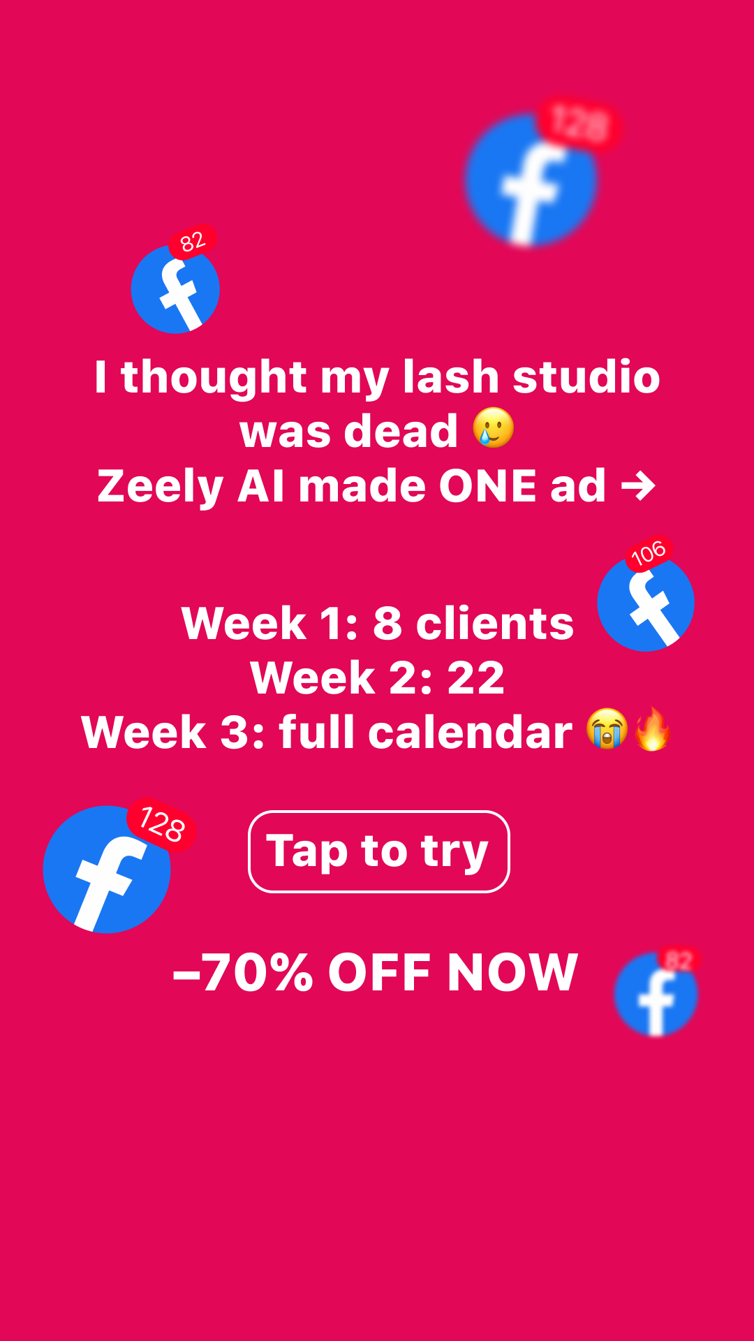 Zeely Facebook ad