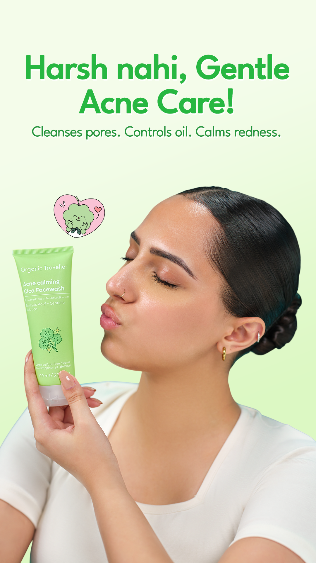 Organic Traveller - Skincare Facebook ad