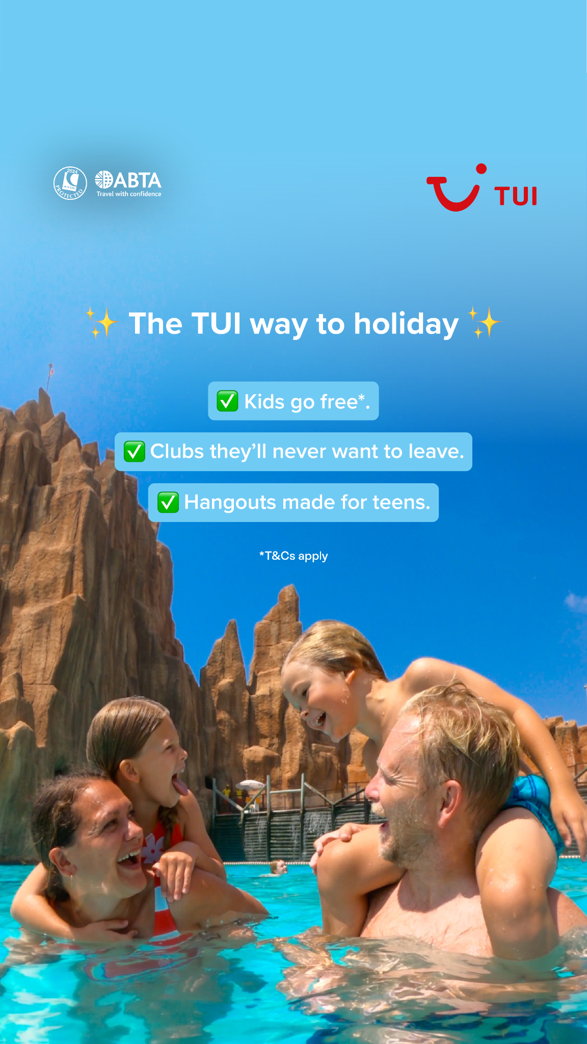 TUI Facebook ad