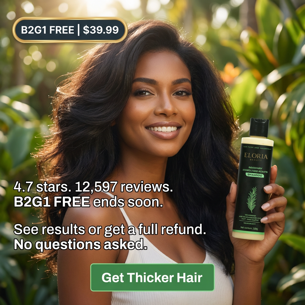 Madison Rose Facebook ad: Nourish Your Hair Naturally