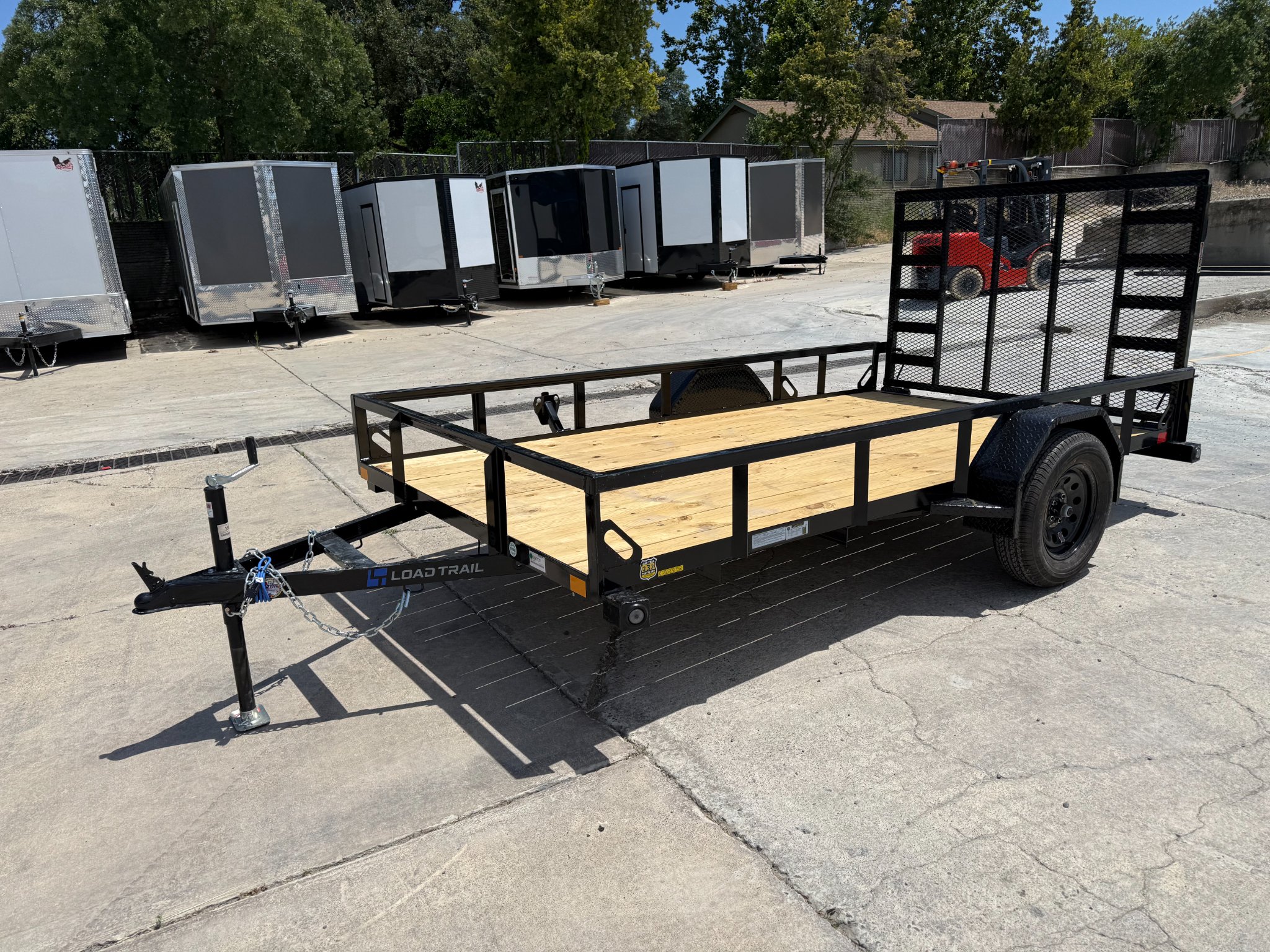 Trailer Heaven Facebook ad: 2026 Enclosed Cargo Trailer 6x10 / Camper / Windows /…