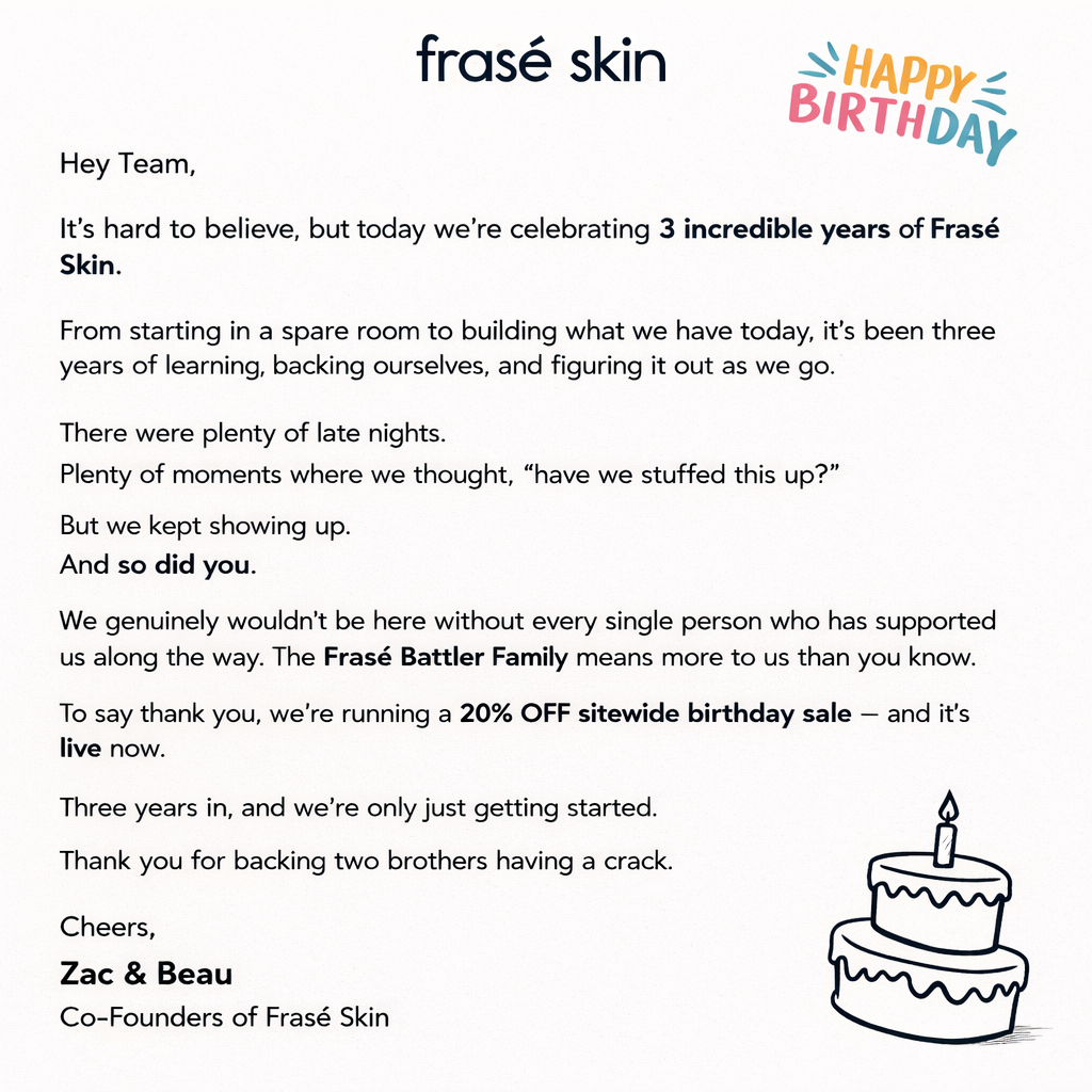 Frasé Skin Facebook ad